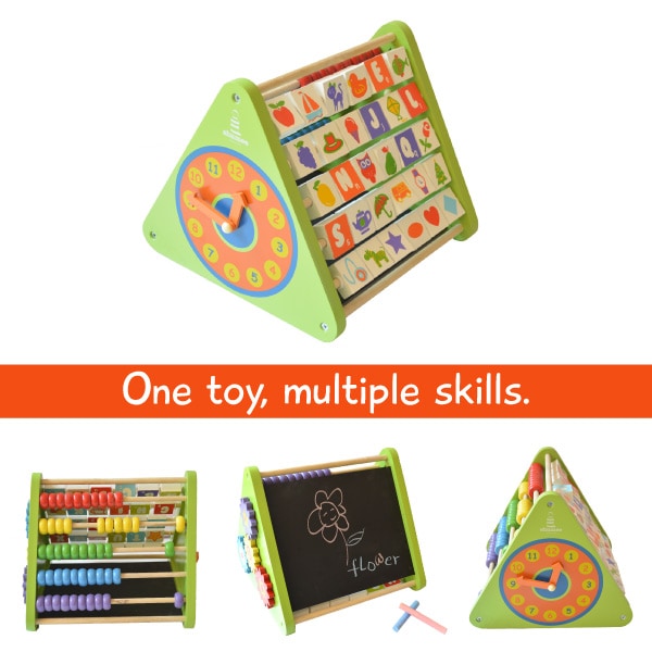 Activity triangle hot sale toy