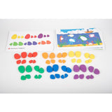Rainbow Pebbles Activity Set (48 pebbles, 12 double-sided A4 size Activity cards)