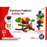 Rainbow Pebbles Activity Set (48 pebbles, 12 double-sided A4 size Activity cards)