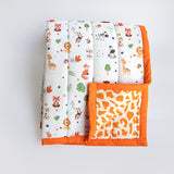 Baby Animals- Reversible Comfort Quilt