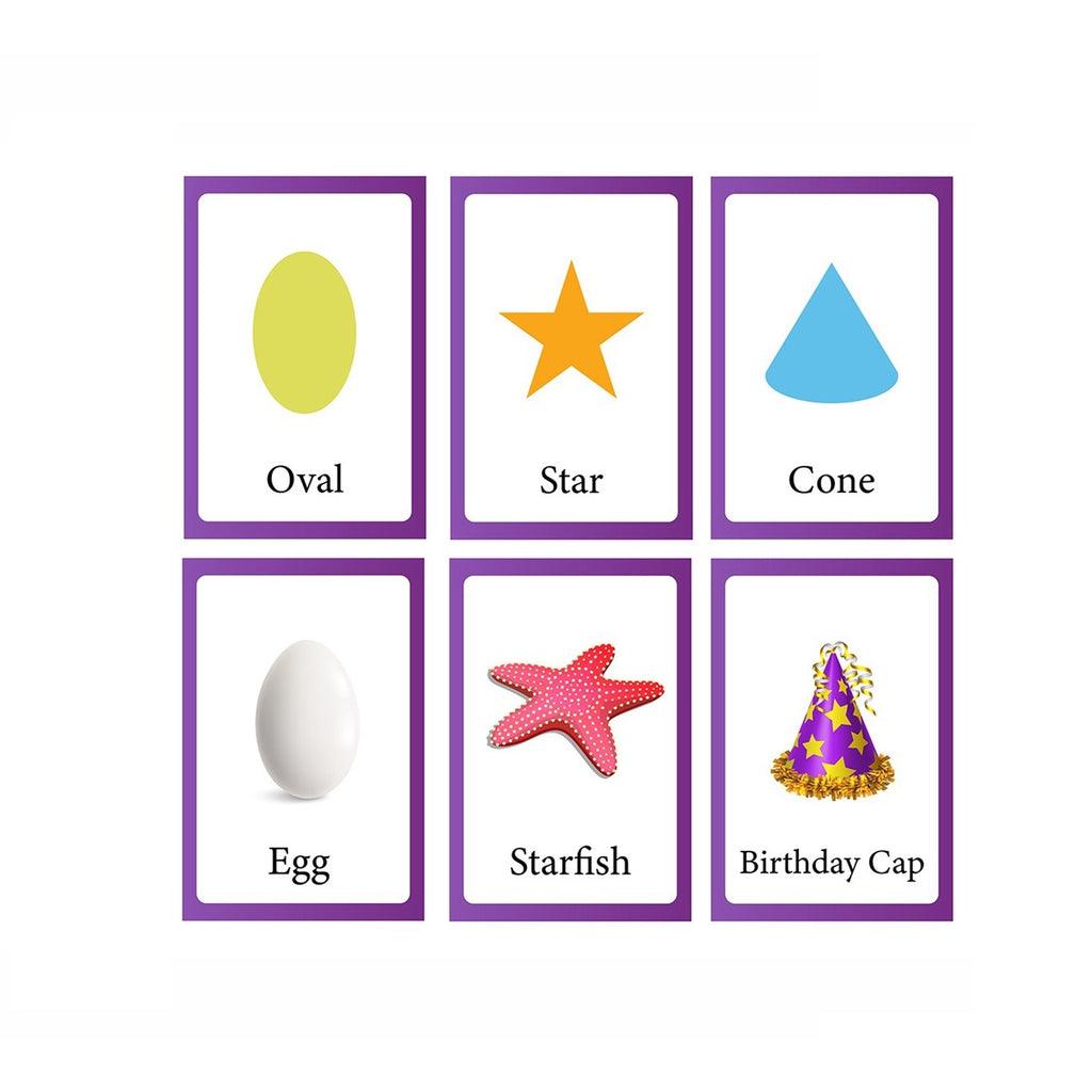 Baby's colors and shape Flash Cards