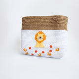 Baby Animals- Cotton Rope Basket (Large)