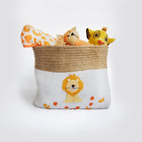 Baby Animals- Cotton Rope Basket (Large)