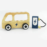 Wooden Double Decker Bus EV