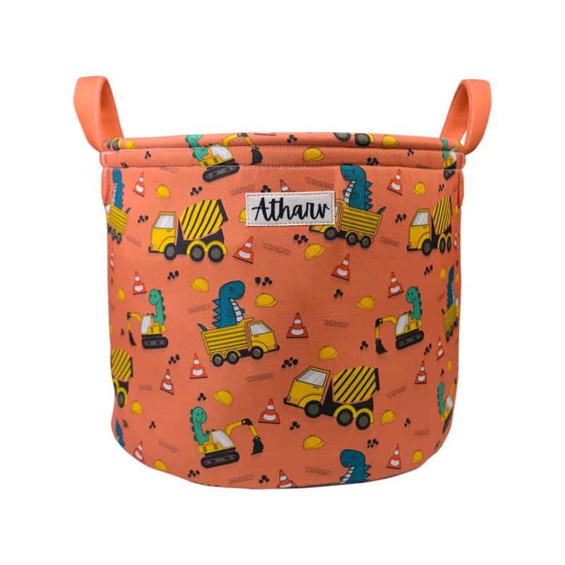 Junior Declutter Toy Personalised Storage Baskets