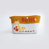 Baby Giraffe - Cotton Rope Baskets (Set Of 2)
