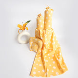 Baby Giraffe & Cute Polka - Bedding Essentials Gift Basket