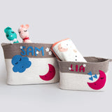 In The Sky - Cotton Rope Baskets (Set Of 2)