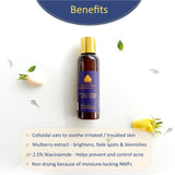 Happy skin :) vitamin Face Cleanser - A Happy Mix of Vit B3 (Niacinamide), B5 & Mulberry Extract | Soothe, Purify & Repair