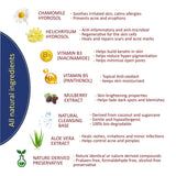 Happy skin :) vitamin Face Cleanser - A Happy Mix of Vit B3 (Niacinamide), B5 & Mulberry Extract | Soothe, Purify & Repair