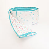 Lil Travellers - Quilted Cot Bumper