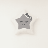 Star (Grey) - Shape Cushion