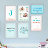 Doodle's Wall Art - Lil Travellers (Set Of 6)