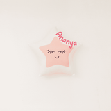 Star (Peach) - Shape Cushion