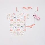 Look For Rainbows Bodysuits - Set Of 2