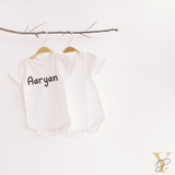 Basic White Bodysuits - Set Of 2