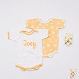 Cute Polka Bodysuits - Set Of 2