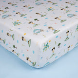 Organic Fitted Cot Sheet- Prince