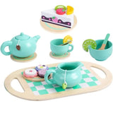 Simulated Afternoon Wooden Tea Set