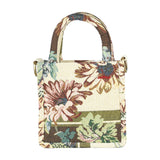 Floral Jacquared Hand Bag