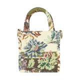 Floral Jacquared Hand Bag