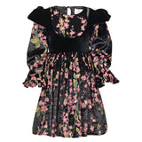 Burnout Floral Dress