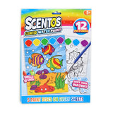 Scentos Magic Painting Pictures 12 Sheets