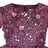 Purple Gardenia Dress