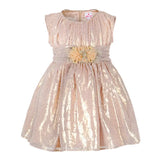 Blush Foil Printed Dress