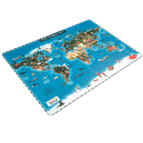 World Map Jigsaw Puzzle (108 Jumbo Pieces)