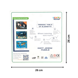 Periodic Table of Elements Jigsaw Puzzle (108 Jumbo Pieces)