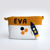 Child Of The Universe- Cotton Rope Baskets (Set Of 2)