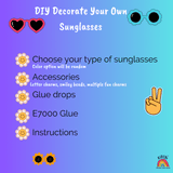 DIY Decorate Your Own Sunglasses