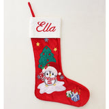 Merry Penguin Stocking