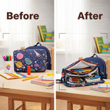 3-Zip Toiletries Organizer - Outer Space
