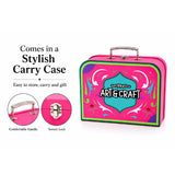 Scoobies Art & Craft Kit, 7-in-1 Craft Set with Canvas, Diamond Art & Scratch Sheets | All-in-One Creative Fun, Safe & Mess-Free for Kids 3+