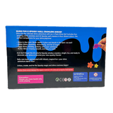 Spacy GooGoo Slime Set (Pack of 4) – Glow, Glitter, Jiggly & Butter Slime with 20 Spooky Wall Crawlers, Sensory Play Toy for Kids (3+ Years)