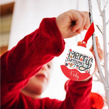 Personalised Ornament - Christmas Wishes