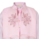 Rang Pink Sunflower Kurta Koti Set