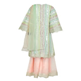 Rang Green Jharoka Sharara Set