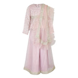 Rang Pink Peplum Sharara Set