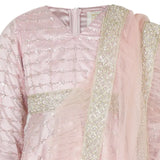 Rang Pink Peplum Sharara Set