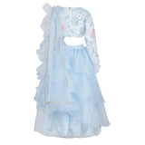 Rang Blue Orchid Lehenga Set