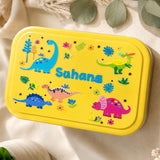 Bento Lunch Box Double Compartment - Dino