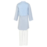 Rang Blue Ensembles Midnight Kurta Koti Set