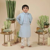 Rang Blue Ensembles Midnight Kurta Koti Set