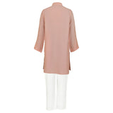 Rang Mauve Vertical Detail Kurta Set