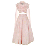 Rang Pink Rang Trendy Ruffled Lehnga Set
