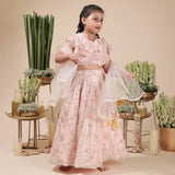 Rang Pink Rang Trendy Ruffled Lehnga Set