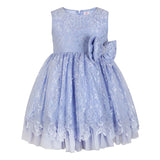 Stella Rossa Blue Bow Lace Dress